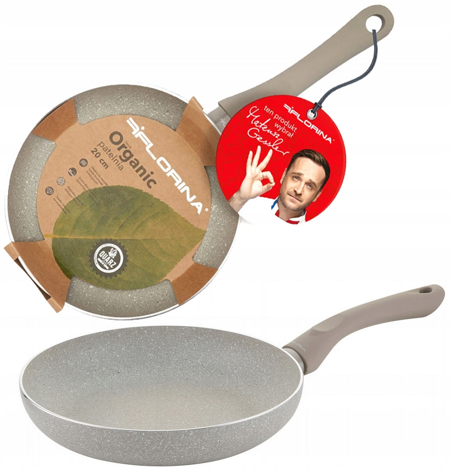 SET OF 3 PANS INDUCTION GAS 20cm 24cm 28cm NON-STICK NON-STICK Brand Florina