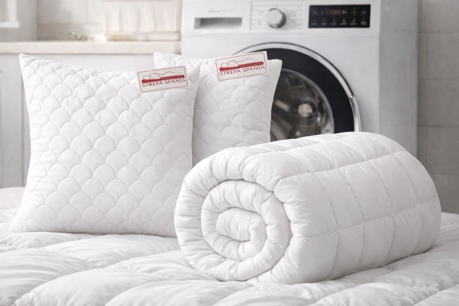SET OF 3in1 All-season quilt 220x200 2x pillow 70x80 Premium | EN PRODUCT Brand Strefa Spania