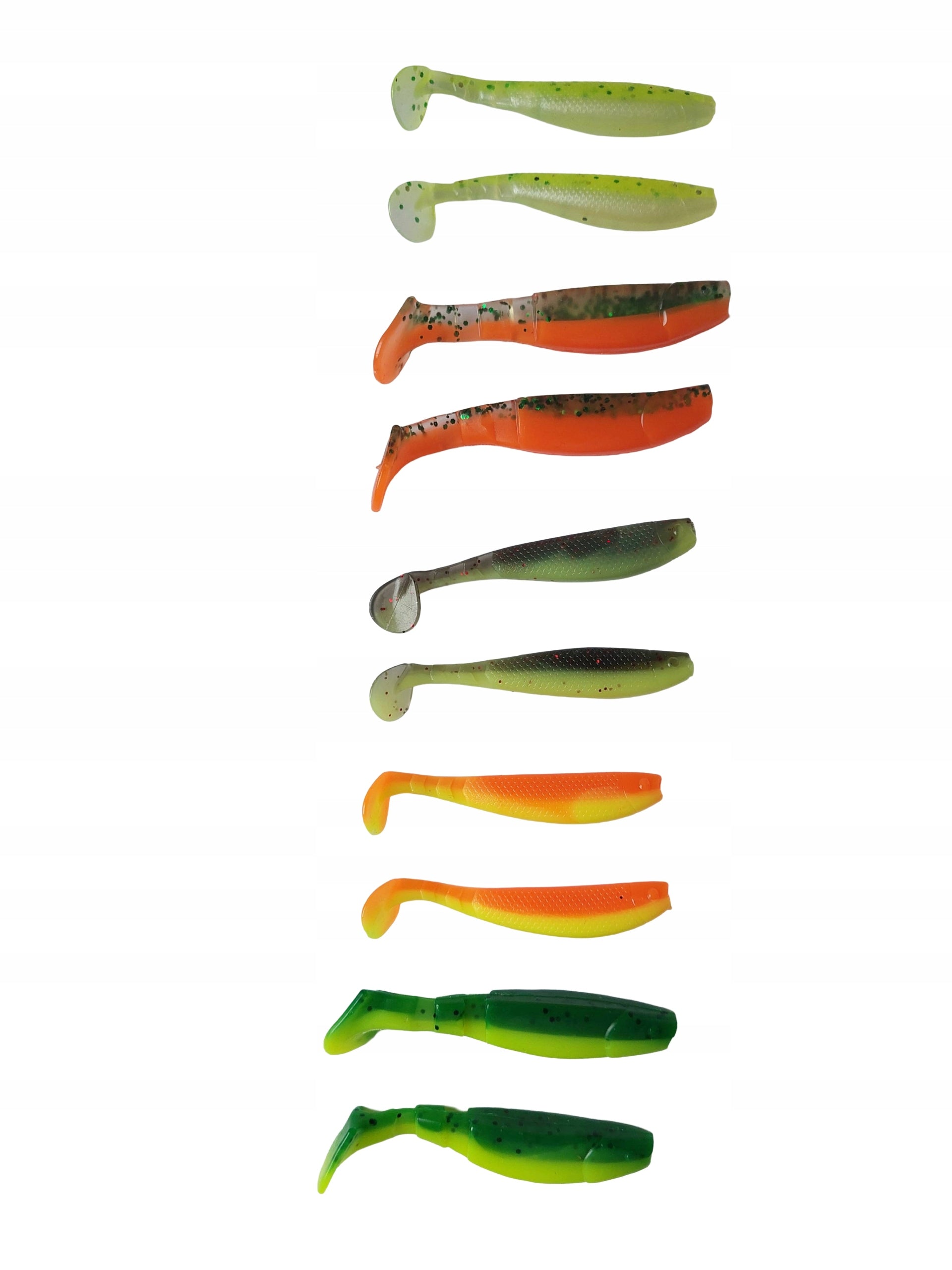 SET OF 46pcs Fishing LURES FOR SPINNING +BOX ripper wobbler twister Brand FL