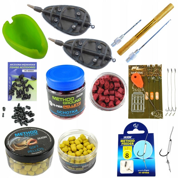 SET OF 49 accessories BASKET METHOD FEEDER jaxon