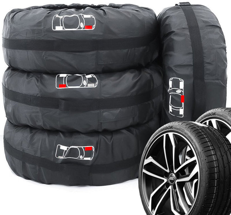 SET OF 4PCS WHEEL PROTECTIVE COVERS TYRES SET OF 16-22 INCHES TO 80CM