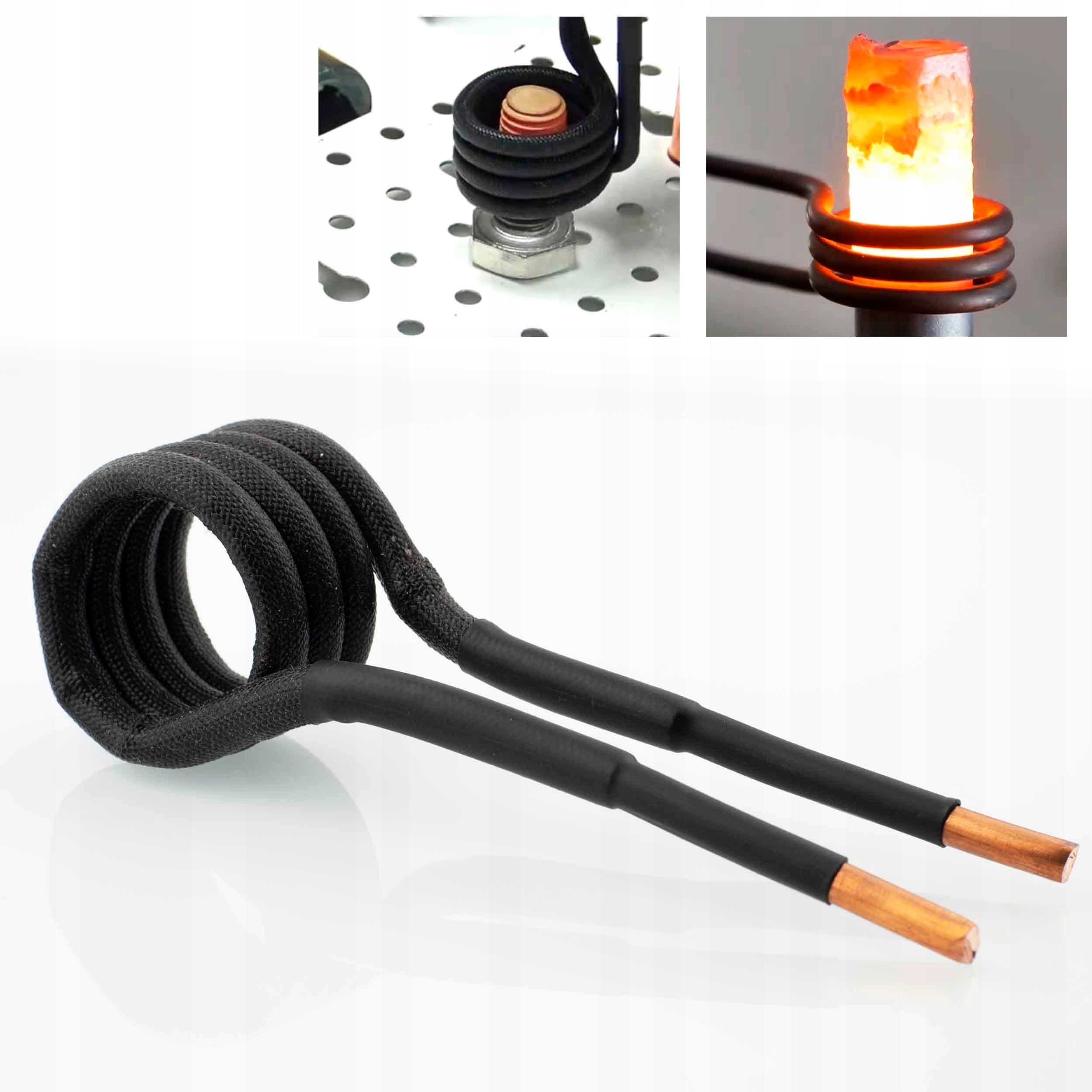 SET OF 7 HEATING COILS for induction heater COIL inductor Manufacturer code Cewka prosta 28mm indukcyjna