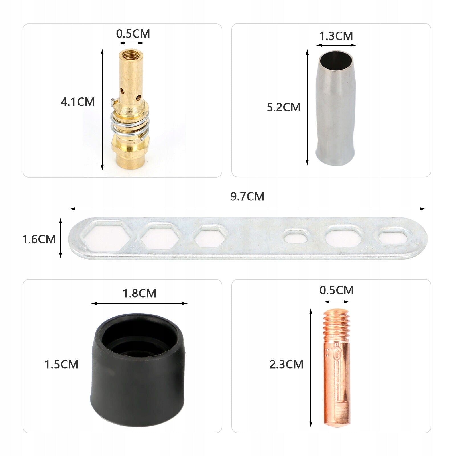 SET OF ACCESSORIES FOR MIGOMATE HOLDER MAG MB15 TW15 NOZZLE SHELL CONNECTOR Manufacturer code 6900394113598