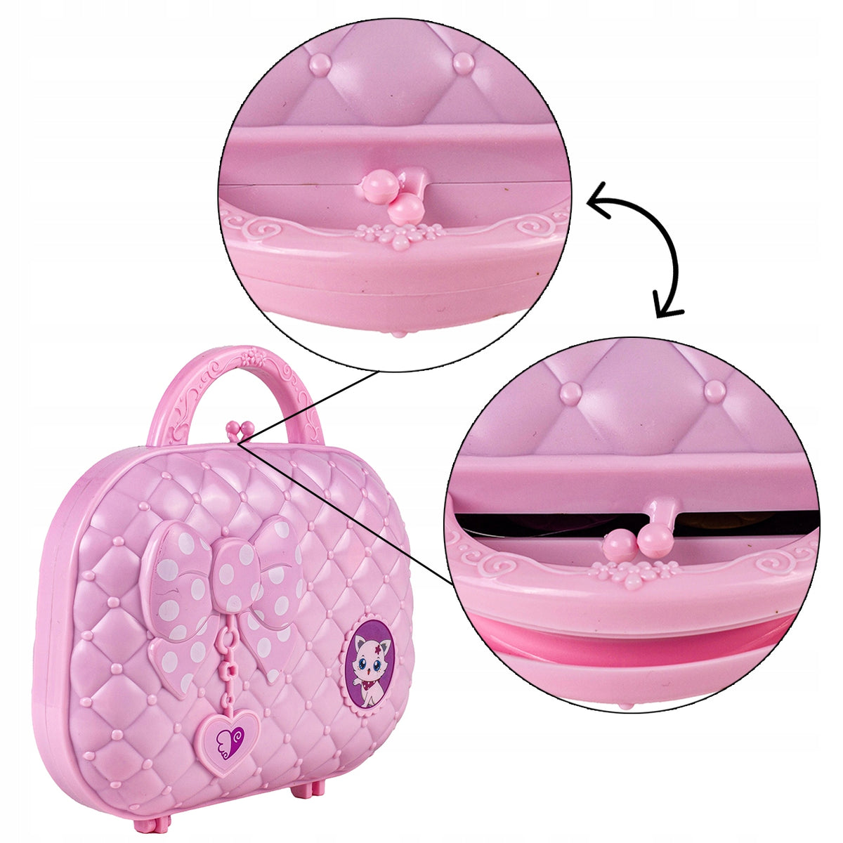 SET OF COSMETICS IN A BAG FOR MAKEUP AND NAILS COSMETICS FOR CHILDREN Manufacturer code 109064