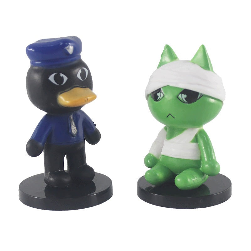 SET OF FIGURINES 12PCS ANIMAL HOSPITAL ROBLOX CHARACTER COLLECTION FOR CHILDREN Manufacturer code Animal Hospital Figurki 12szt