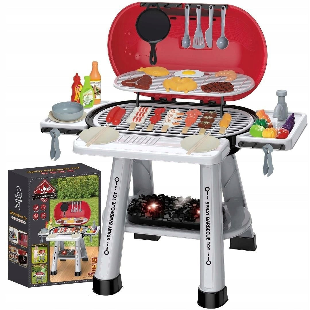 SET OF GRILL FOR A CHILD WITH A STEAM EFFECT 68 ELEMENTS