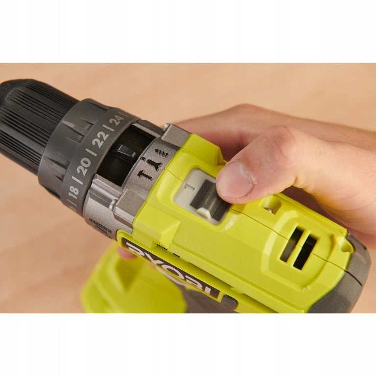 SET OF HAMMER DRILL R18PD2 2AH+4AH + LOAD RYOBI R18PD2-242S Manufacturer code 5133005440