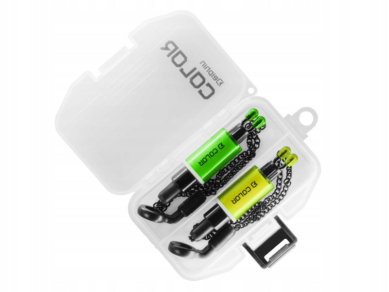 SET OF HANGERS DELPHIN COLOR - 2 pcs. GREEN + YELLOW Manufacturer code 101006492