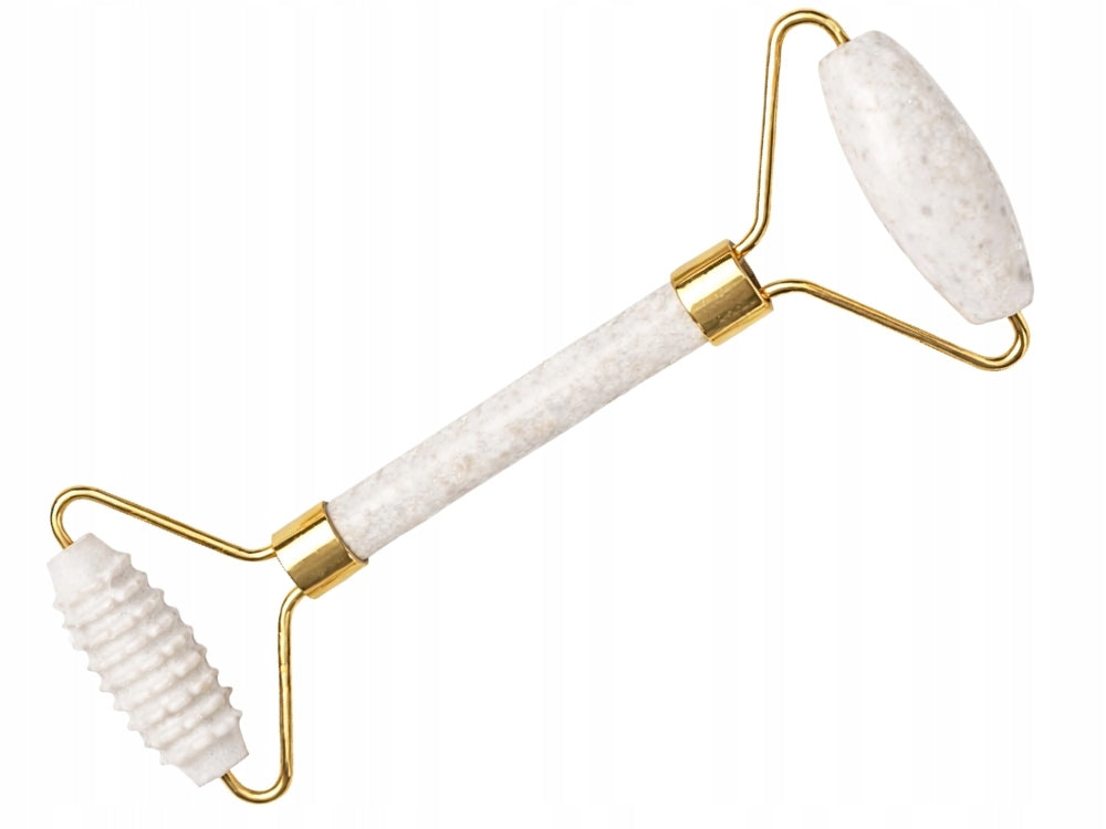 SET OF JAde FACE MASSAGERS roller stone gua sha white Manufacturer code 24672_B