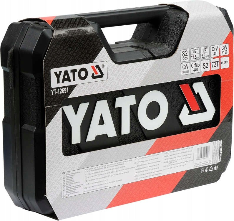 SET OF KEYS YT-12691 YATO 82 ELEMENTS Brand Yato