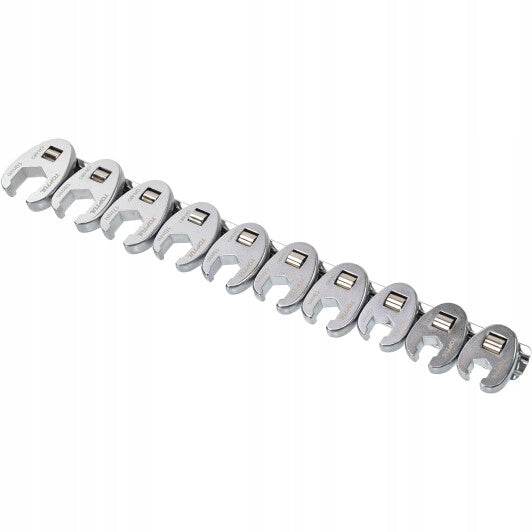 SET OF OPEN WRENCHES 3/8 10pcs 10-19mm FOR BRAKE INJECTORS TOPTUL EAN (GTIN) 4711671592775