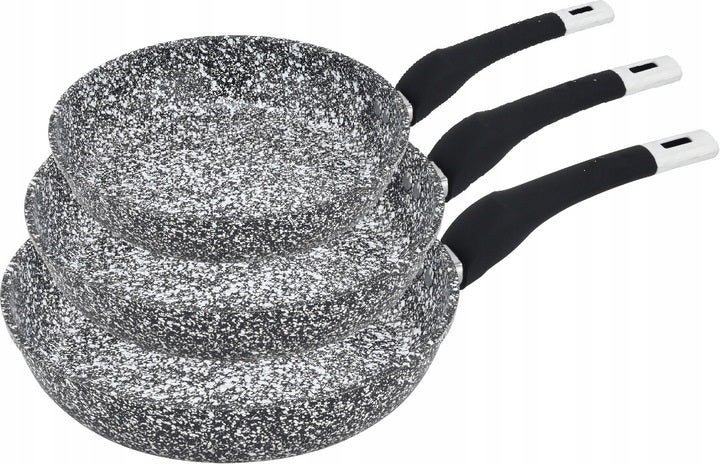 SET OF PANS 20, 24, 28 CM + PANCAKE PAN 24 CM Manufacturer code 7542