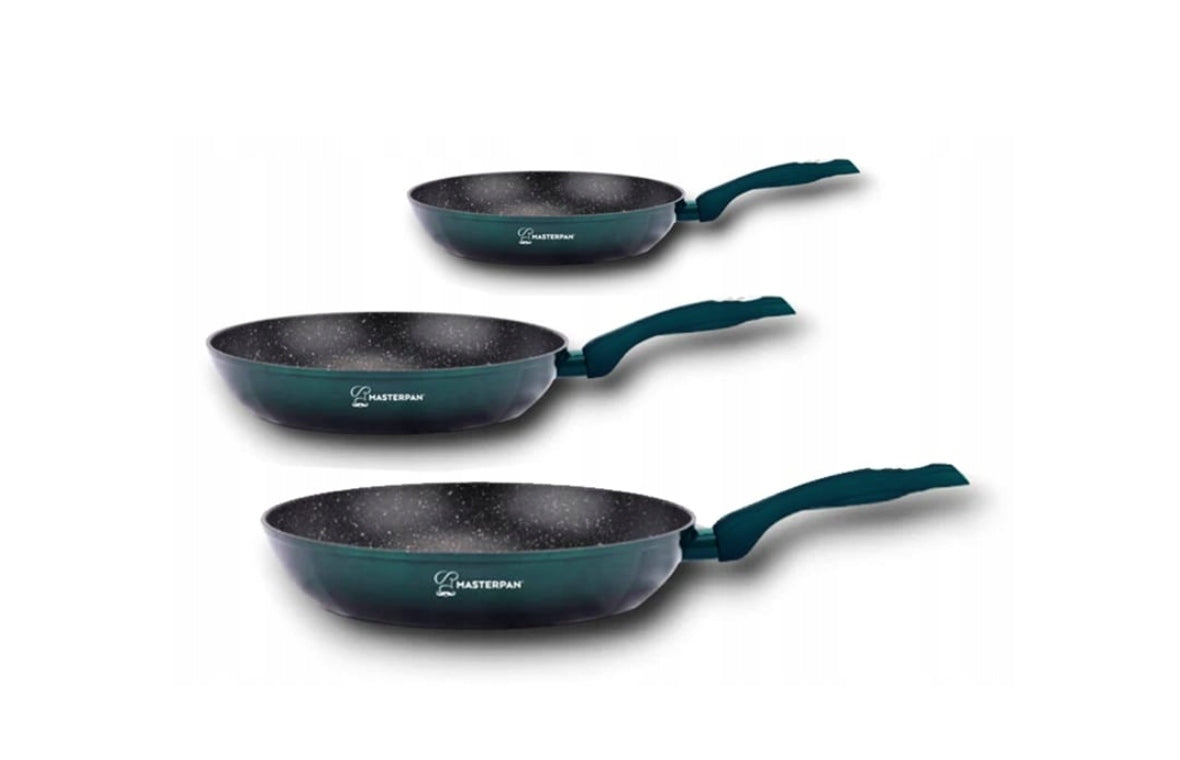 SET OF PANS 3PCS 20CM/24CM/28CM MP-2381 MASTERPAN