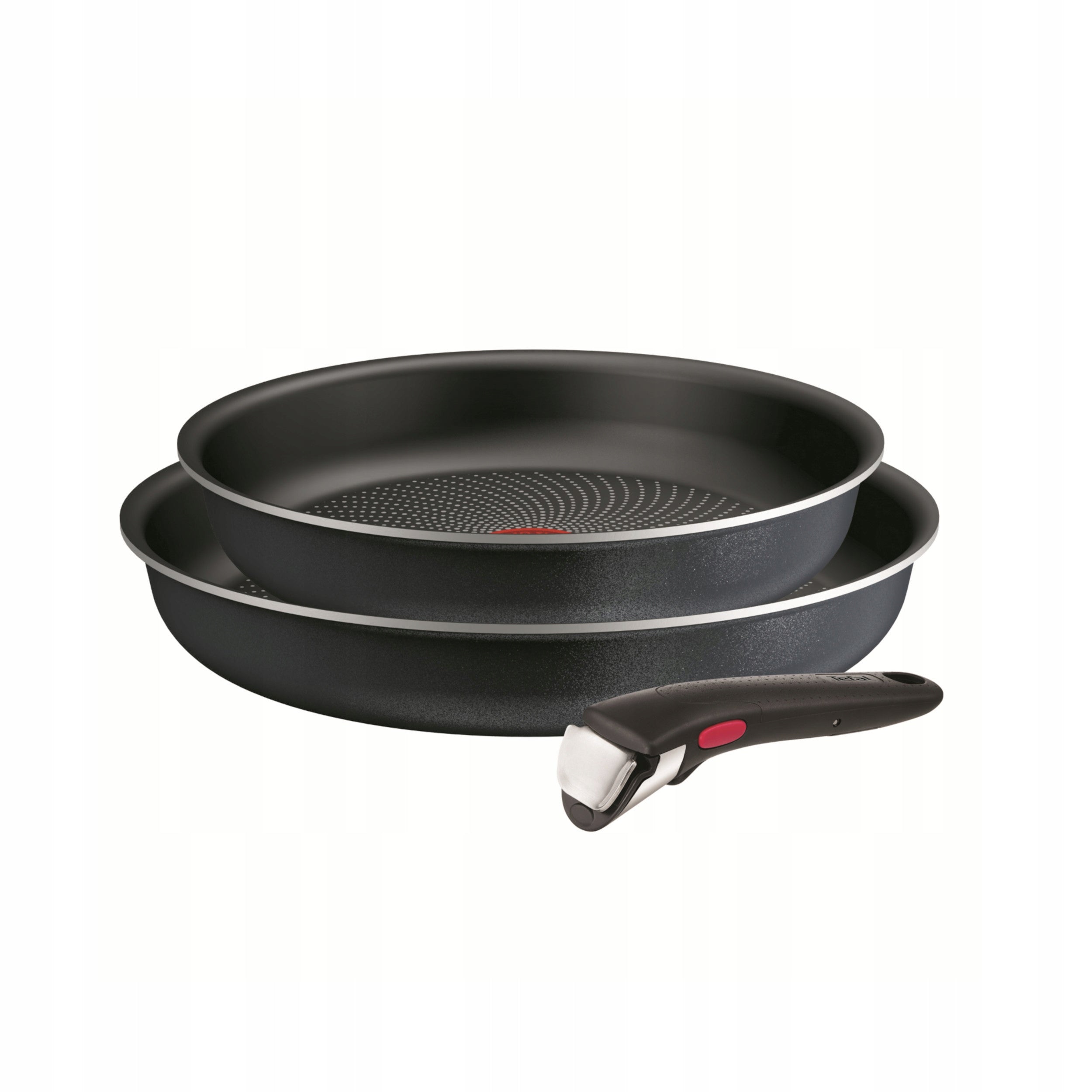 SET OF PANS TEFAL 3 SOLID ELEMENTS FOR NON-STICK INDUCTION 24/28C Brand Tefal