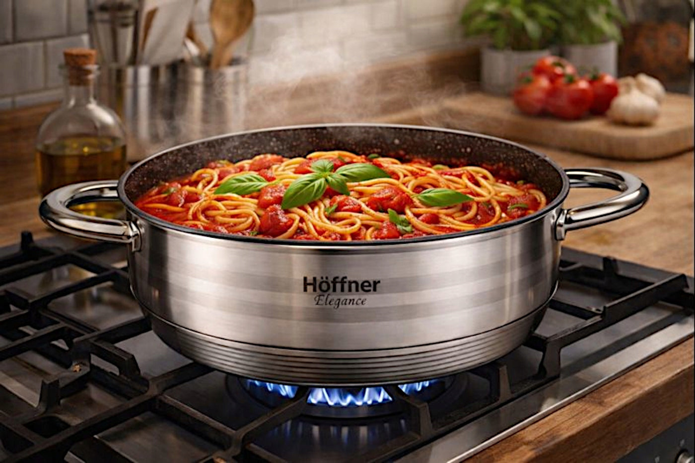 SET OF POTS INDUCTION / GAS PAN SAUCEPAN POTS STAINLESS STEEL 12 EL Number of items in the set 12