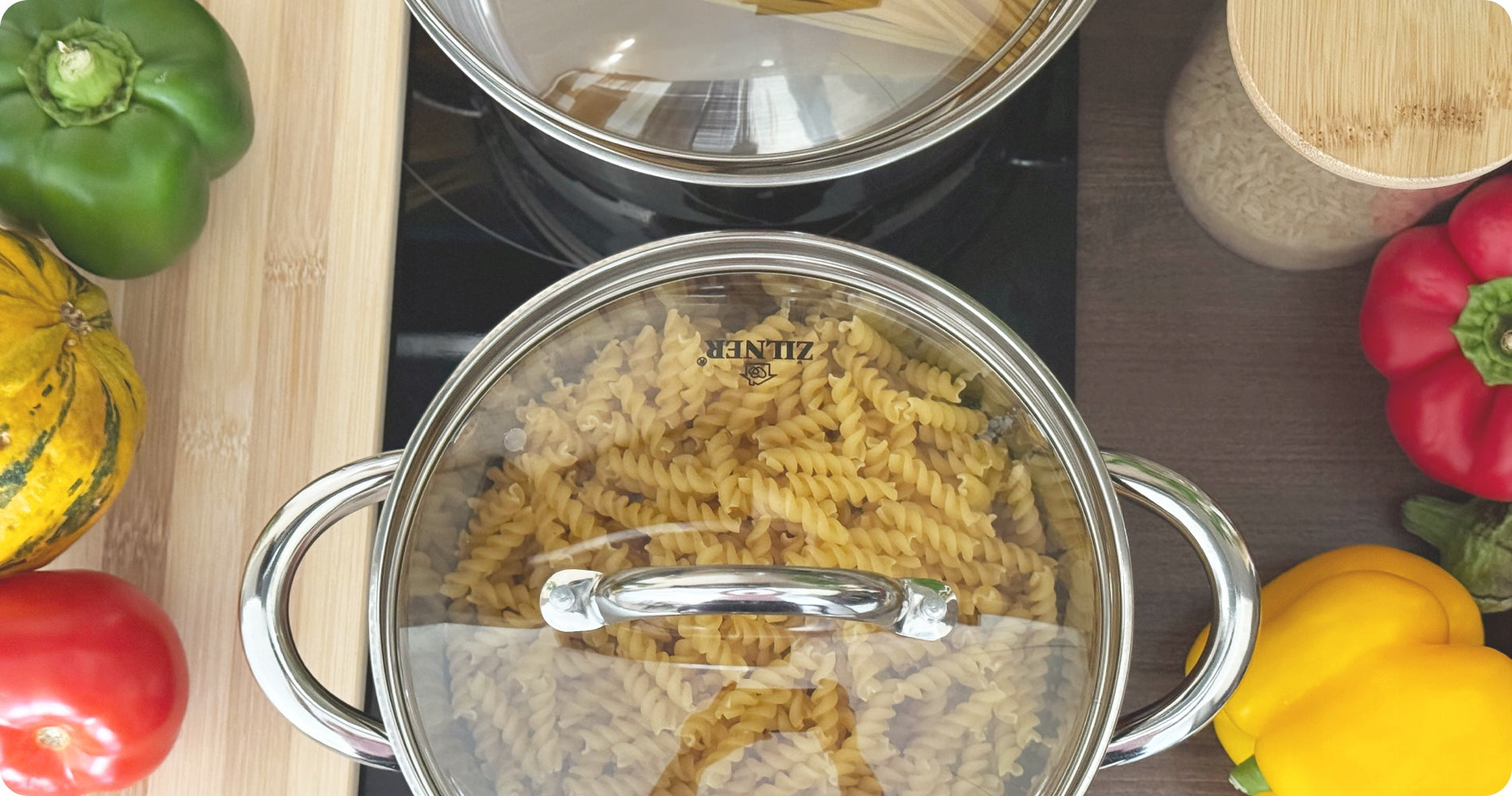 Zilner Premium puodų rinkinys, 12 dalių