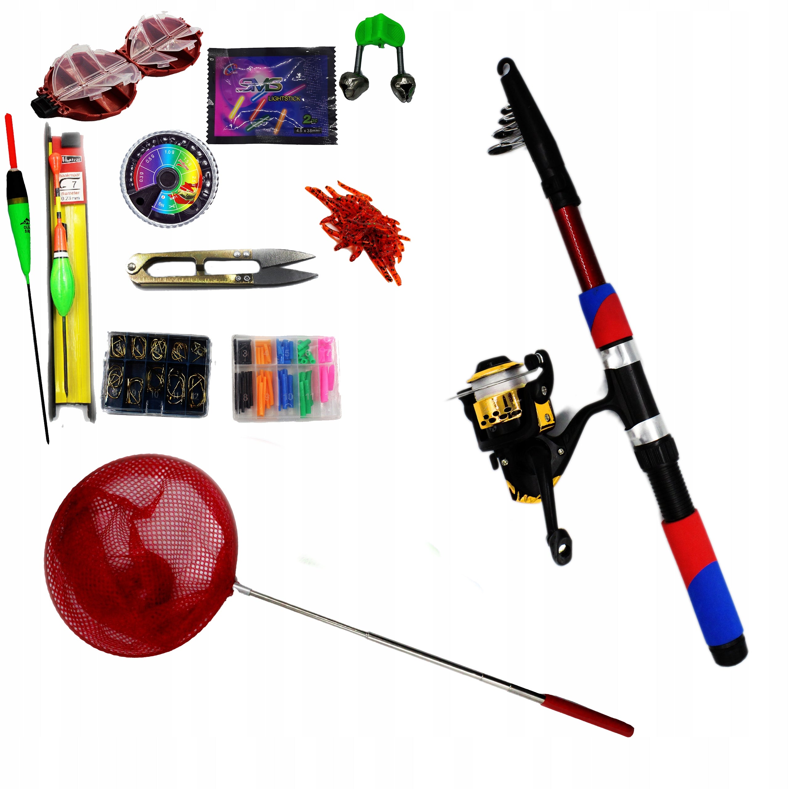 SET OF SMALL ANGLER SUPER GIFT FOR CHILD Full equipment to start