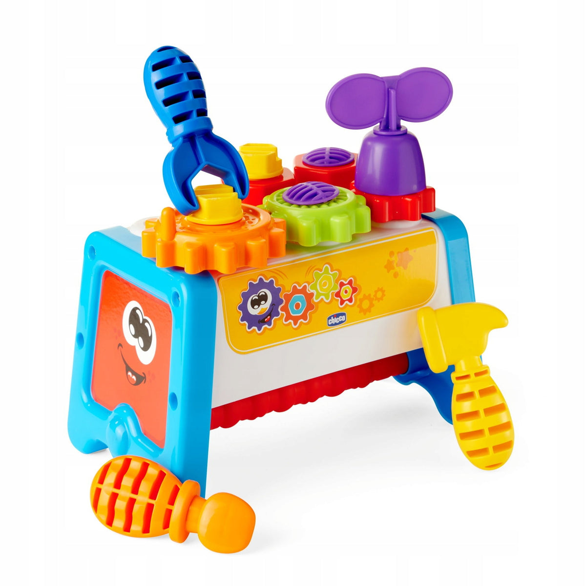 SET OF SMALL DIY WORKSHOP TOOLS BOX FOR CHILDREN CHICCO Brand Chicco