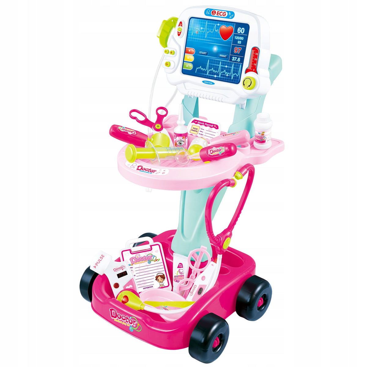 SET OF SMALL DOCTOR EKG ACCESSORIES STROLLER Manufacturer code I-H363