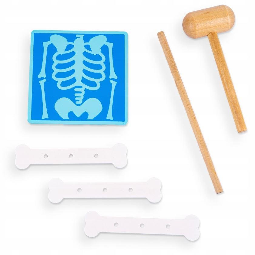 SET OF SMALL DOCTOR FOR CHILDREN DOCTOR NURSE SUITCASE KINDERPLAY Color white