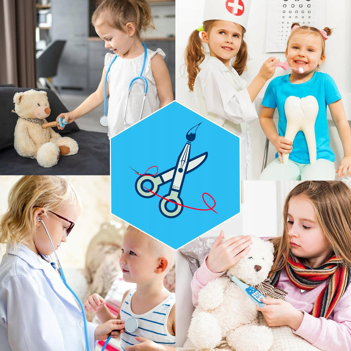 SET OF SMALL DOCTOR WOODEN DENTIST IN SUITCASE TOYS HQ Manufacturer code Prezent na dzień dziecka Pomysł dla dziecka