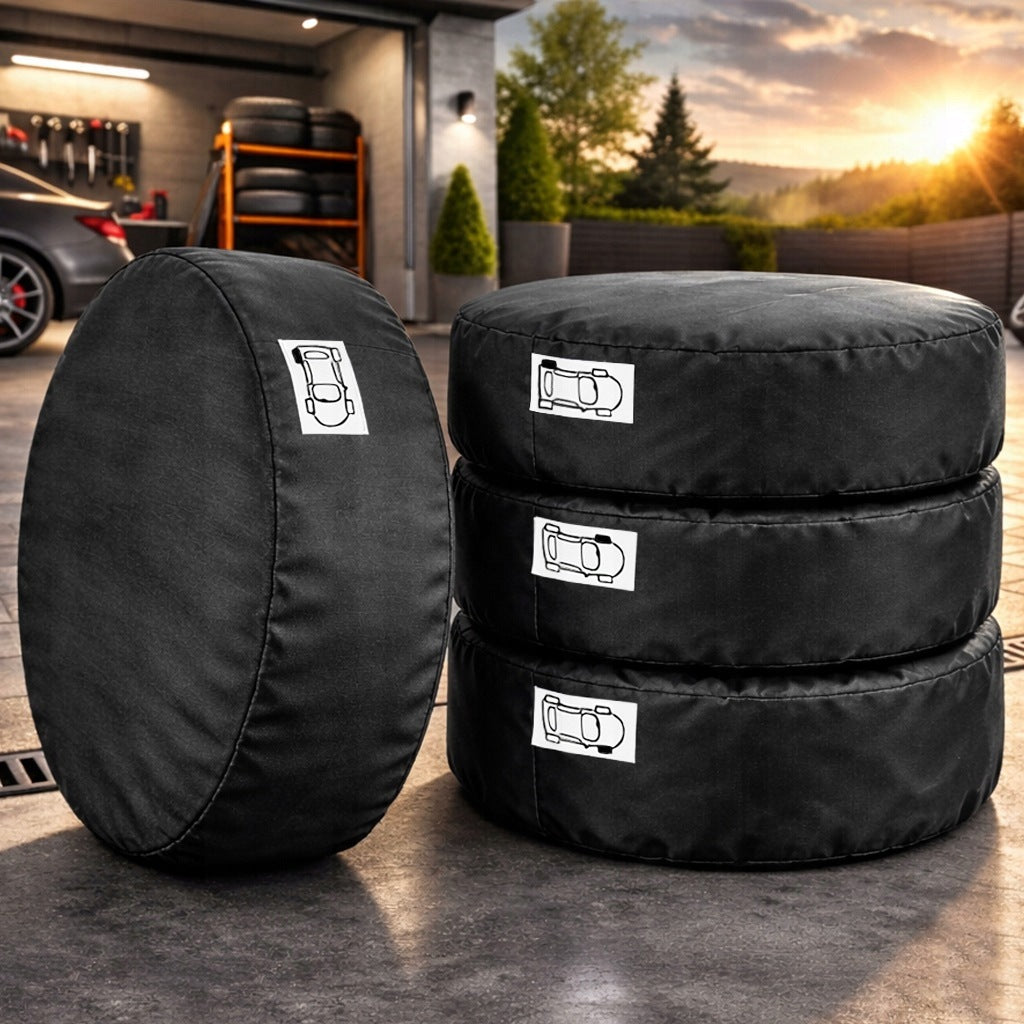 SET OF TIRE WHEEL COVERS RIMS 17-20 INCHES SET OF 4 COVERS Packaging status original