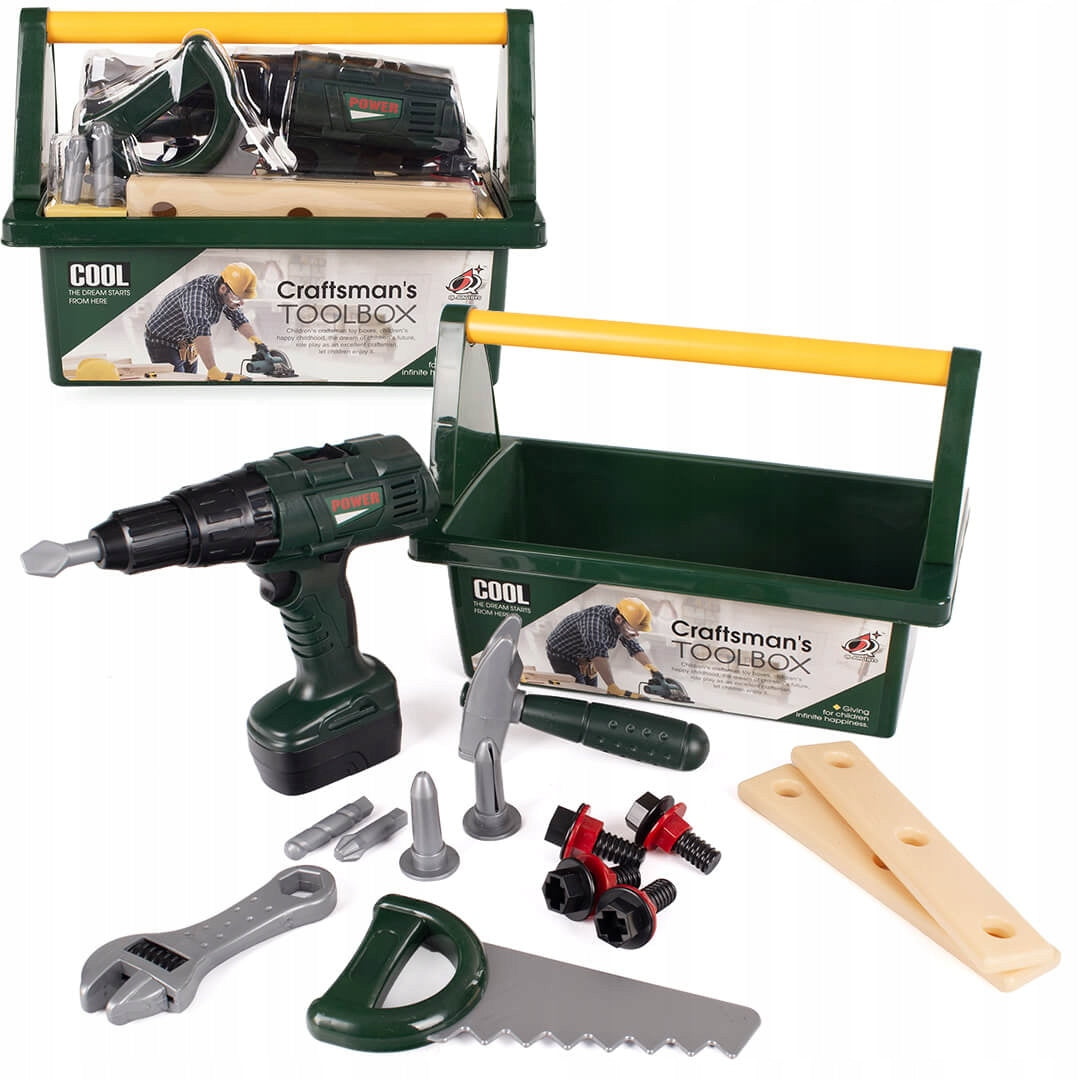 SET OF TOOLS IN THE TRUNK, TOOL BOX 18 EL. SCREWDRIVER