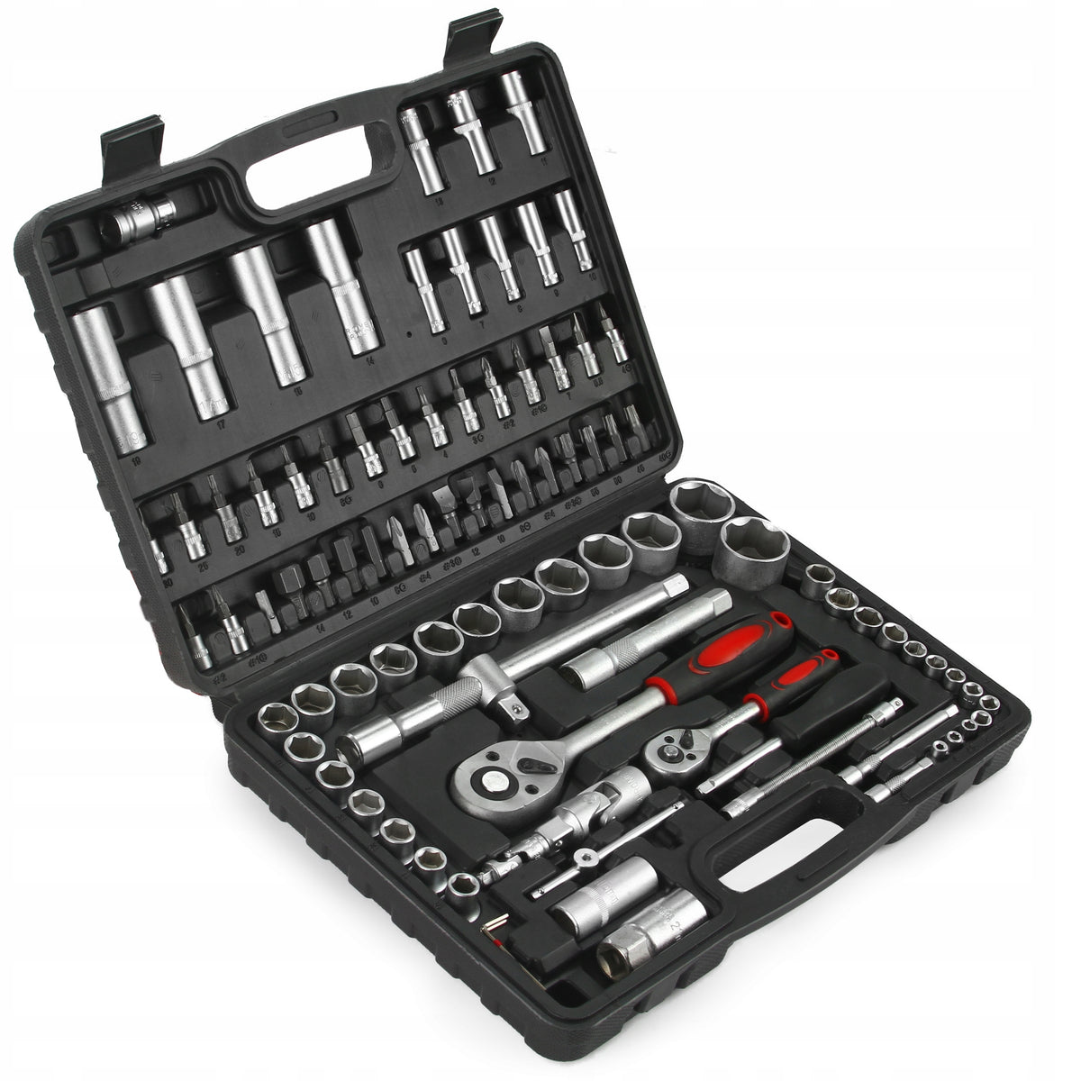 SET OF WRENCHES SOCKET WRENCHES BITS 94EL TOOL CASE 1/4 1/2 8-32 EAN (GTIN) 5906602099815
