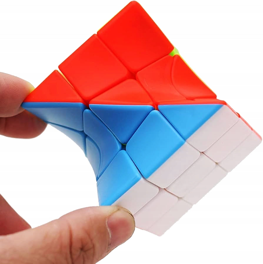 SET ORIGINAL CUBE 3x3x3 Z-Cube Twisted 3x3 SPEED CUBE Puzzle Edu Color multicolor