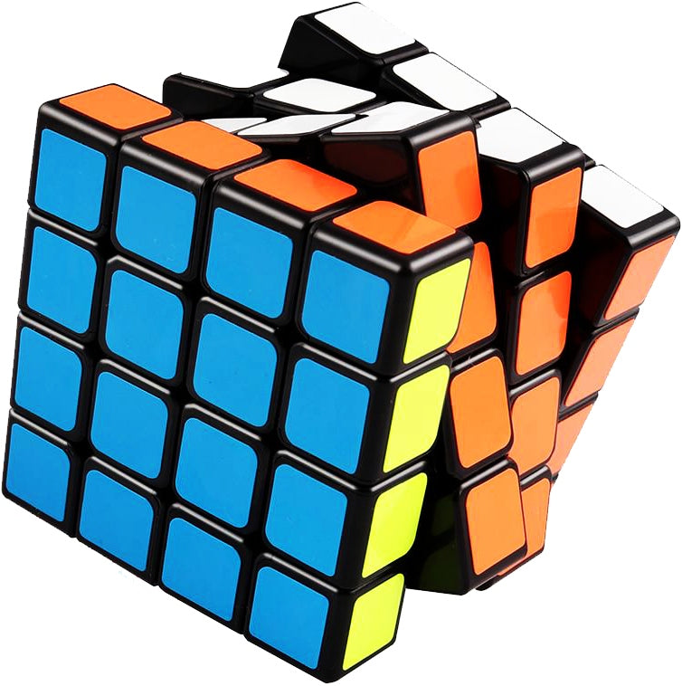 SET ORIGINAL PROFESSIONAL CUBE 4x4x4 Black CUBE 4x4 SPEED CUBE Color multicolor