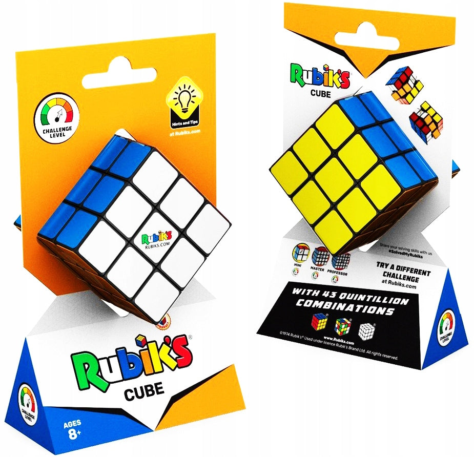 SET ORIGINAL RUBIK'S CUBE 3x3x3 RUBIKS 3x3 SPEED CUBE BLACK RUBIK CUB Manufacturer code 6064347, 20137334