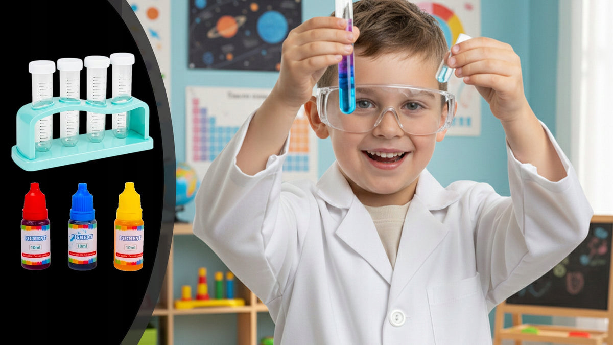 SET SMALL EDUCATIONAL CHEMIST EXPLOSIVE VOLCANO 14 SCIENTIFIC EXPERIMENTS Packaging status original