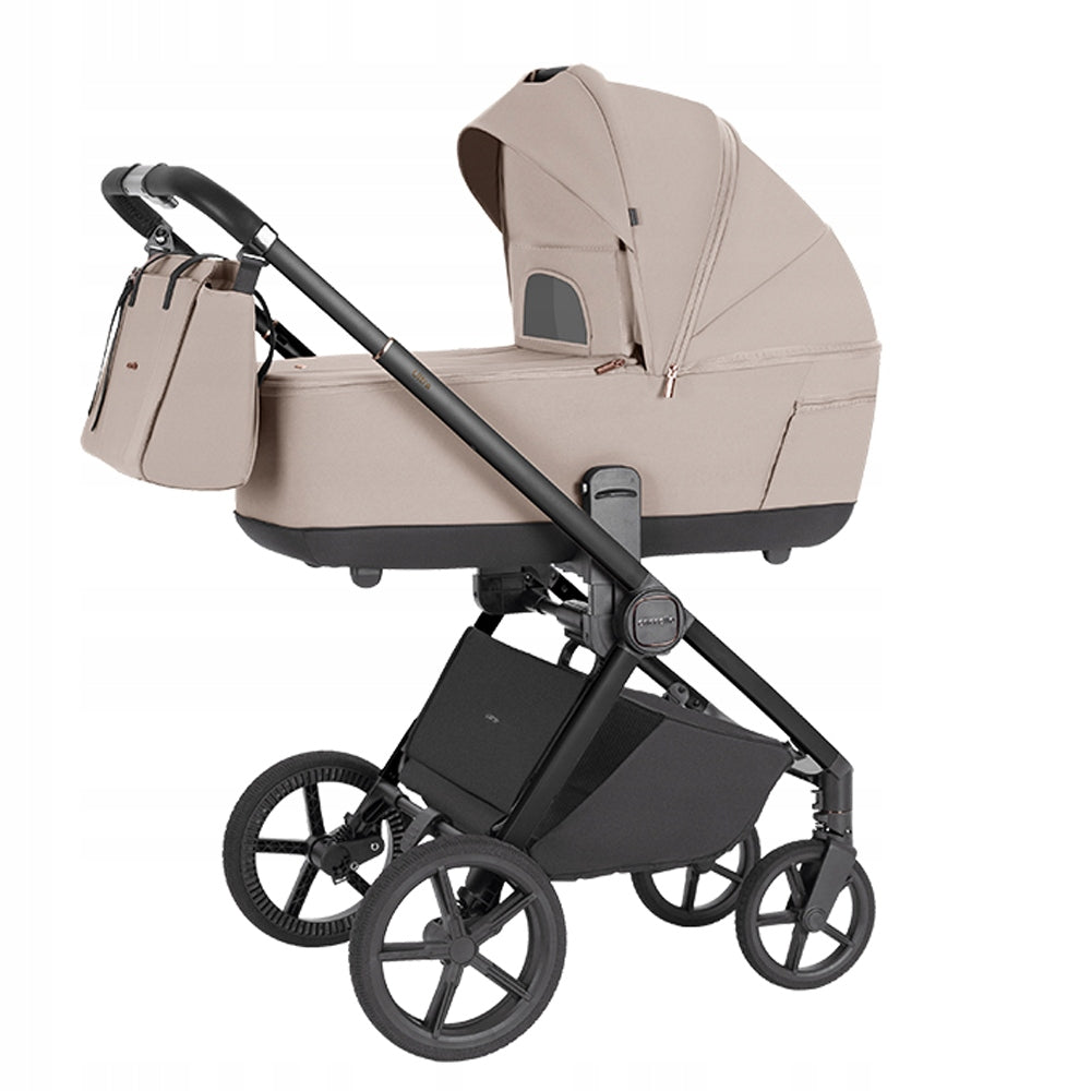 SET STROLLER GONDOLA STROLLER CARRELLO LARGE WHEELS 0-22 KG BAG