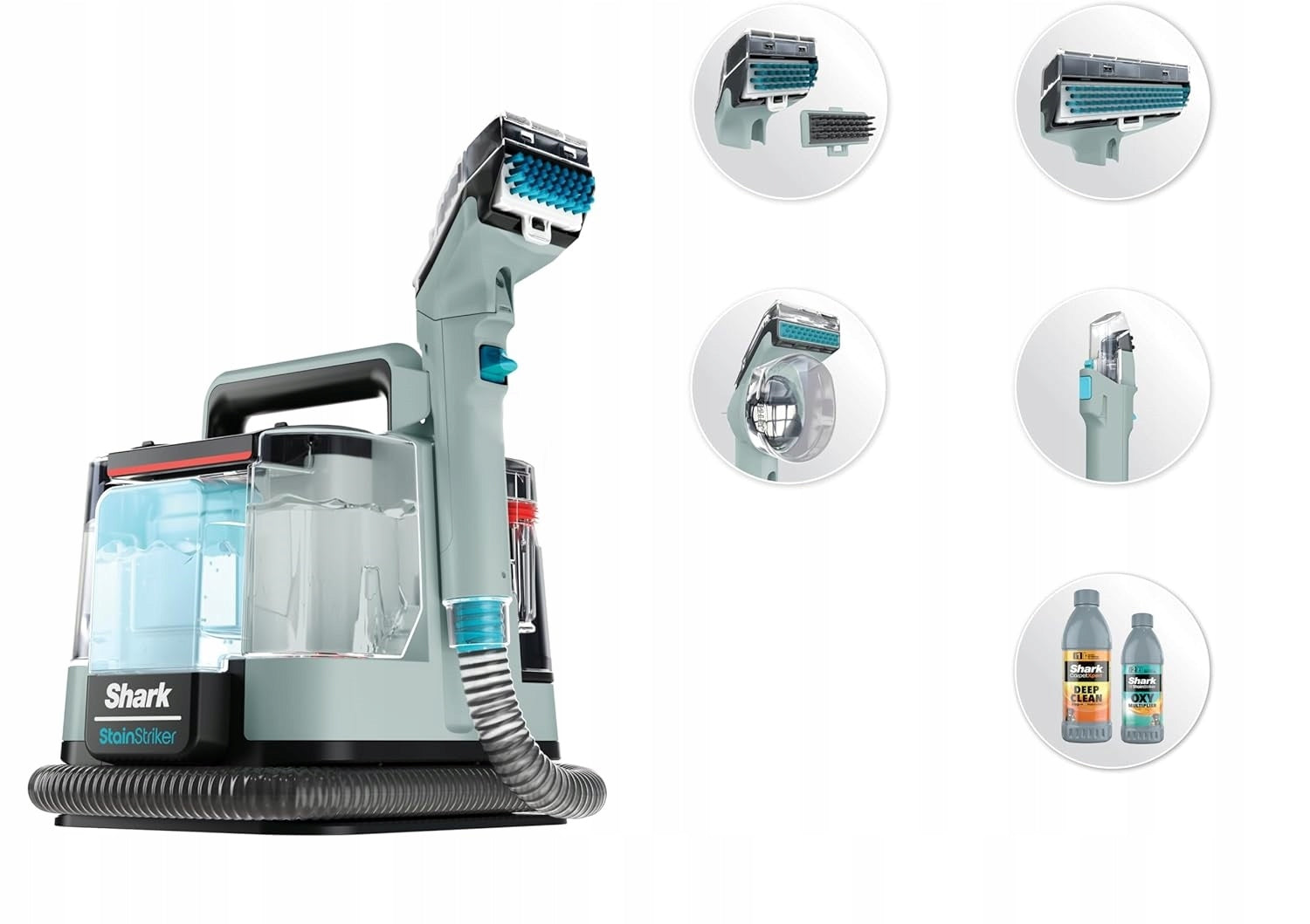 SET Shark StainStriker carpet cleaner PX200EUCP 400W 2024 Manufacturer code PX200EUCP