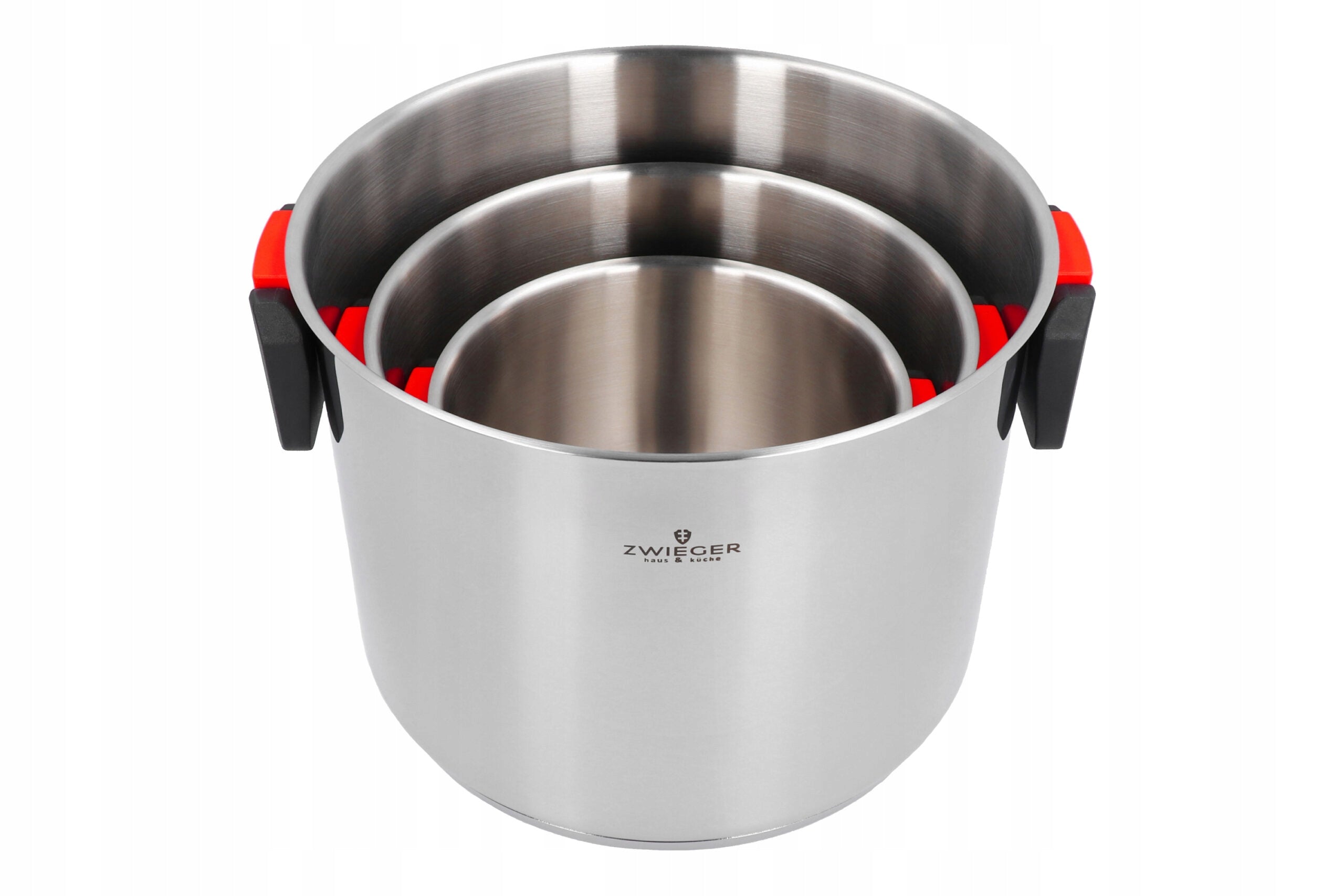 SET ZWIEGER KOMPACT 3 POTS + 6 lids Brand Zwieger