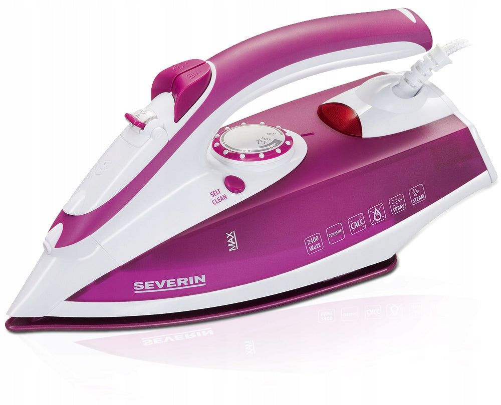 SEVERIN 3243 Steam iron, Steam ejection 70g/min, 2400W
