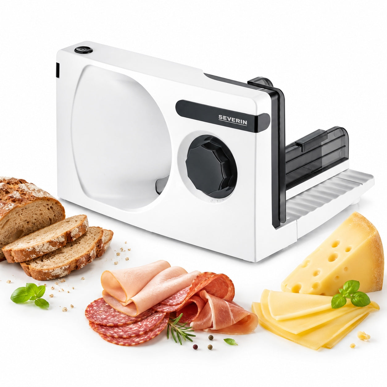 SEVERIN AS 3912 electric slicer for bread cold cuts cheese folding