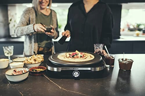 SEVERIN CM 2199 pancake maker XXL 1500W plate 38 cm crêpes galettes Manufacturer code CM 2199