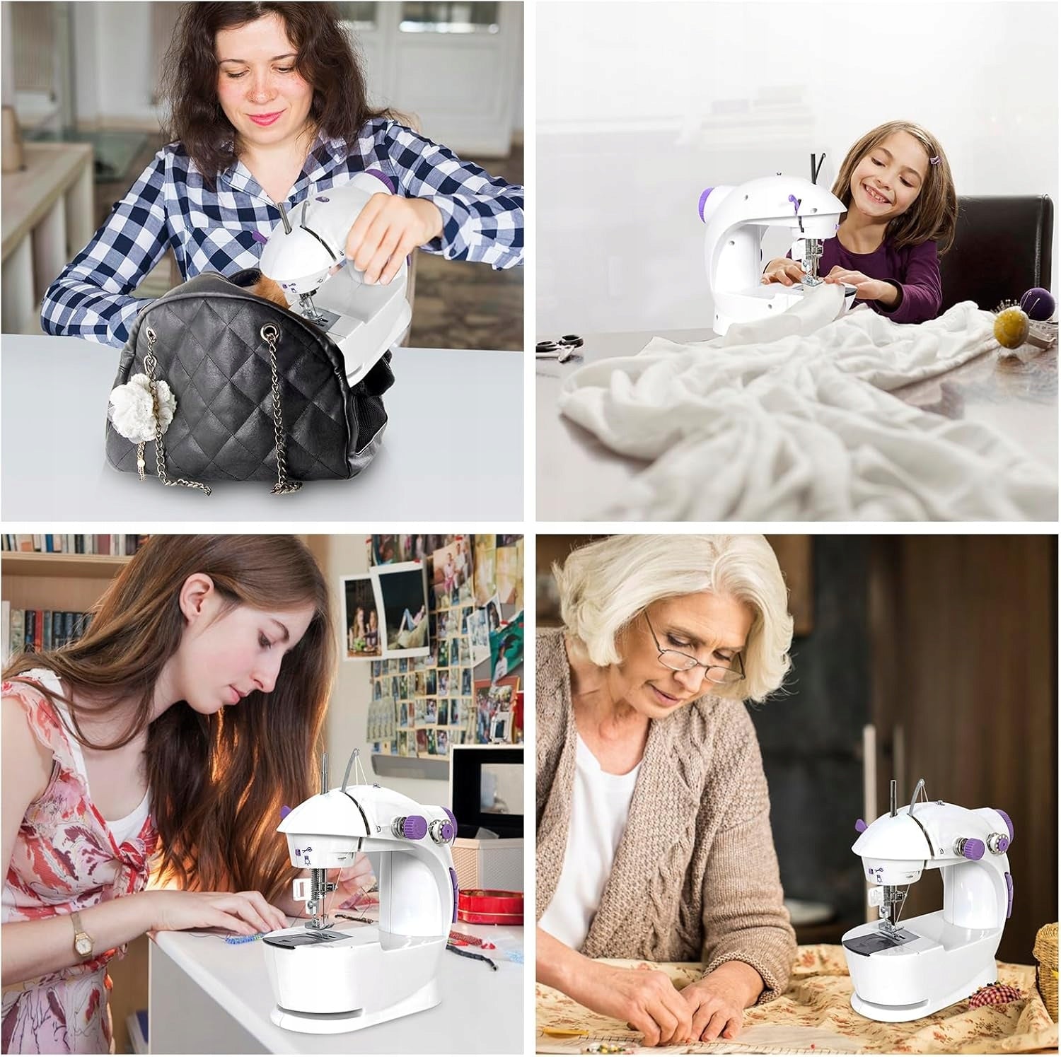 SEWING MACHINE FOR CHILDREN HOME MECHANICAL STRAIGHT 12 STITCHES+ACCESSORIES Manufacturer code 8628