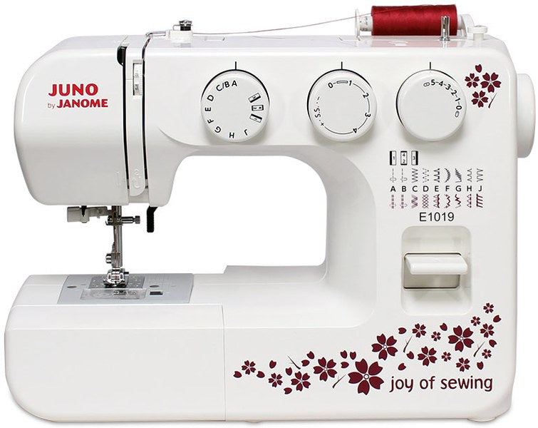 SEWING MACHINE JANOME JUNO E1019 - simple and easy to use + FREEBIE Manufacturer code Juno E1019