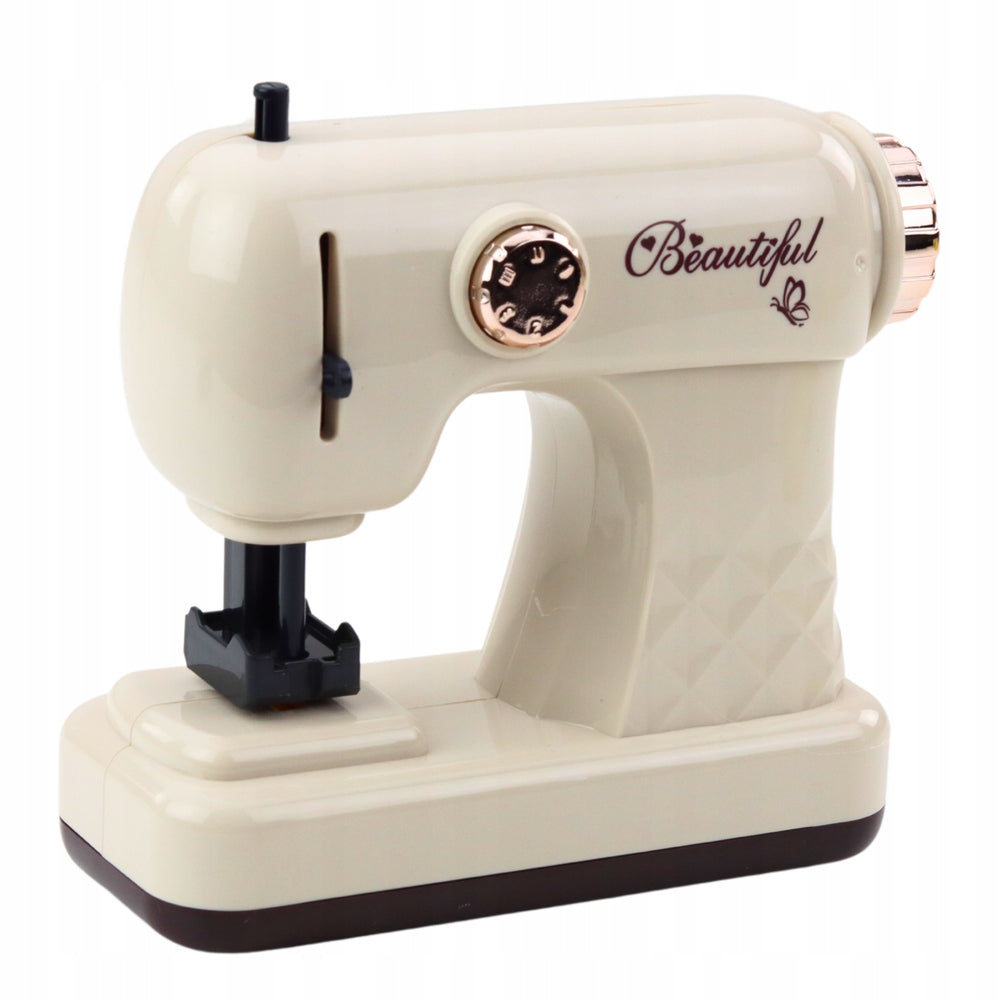 SEWING MACHINE LIGHT EFFECTS SOUND MOUSE CONTROL BEIGE Brand Ecarla