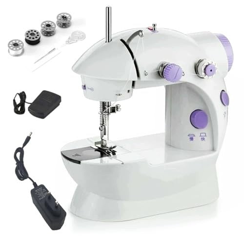 SEWING MACHINE PORTABLE COMPACT LED 2 SPEED BATTERY OPERATED Brand no brand