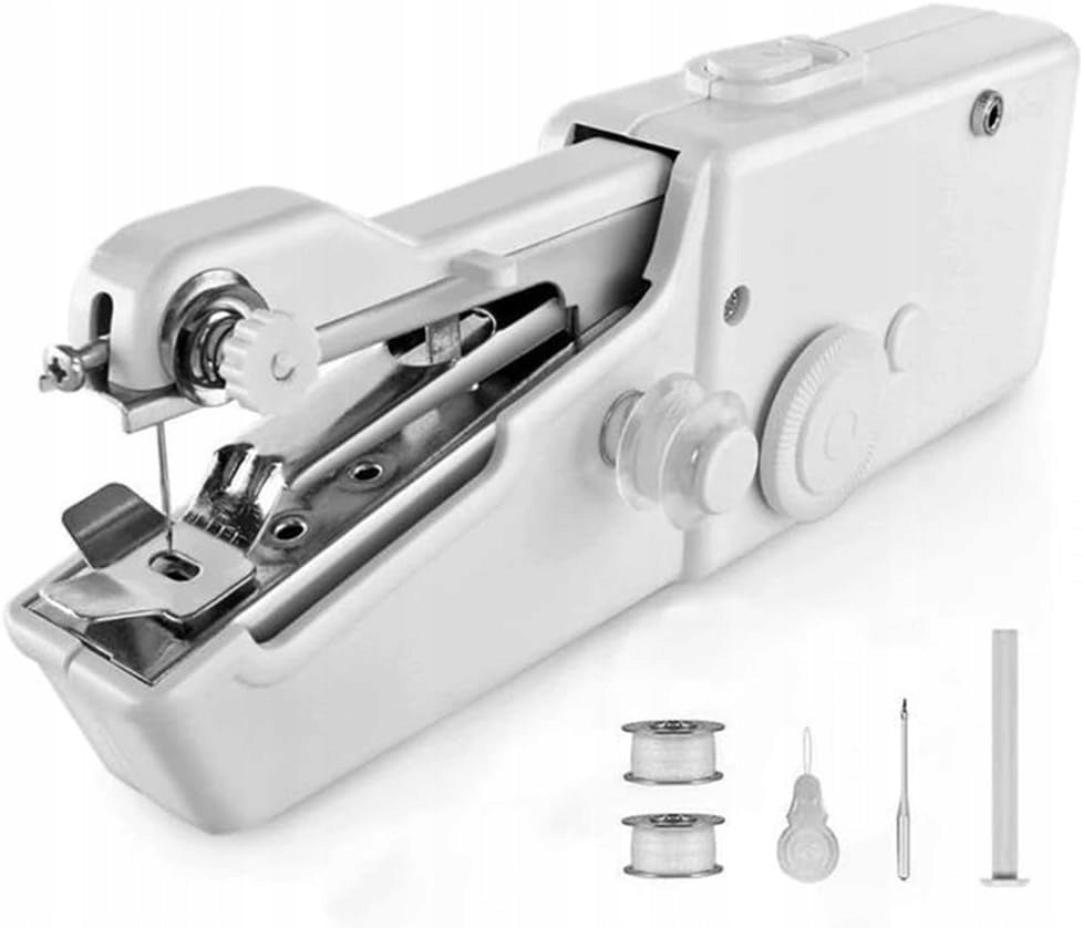 SEWING MACHINE PORTABLE MINI MACHINE EASY TO OPERATE WITH 3 SPOOLS Packaging status original