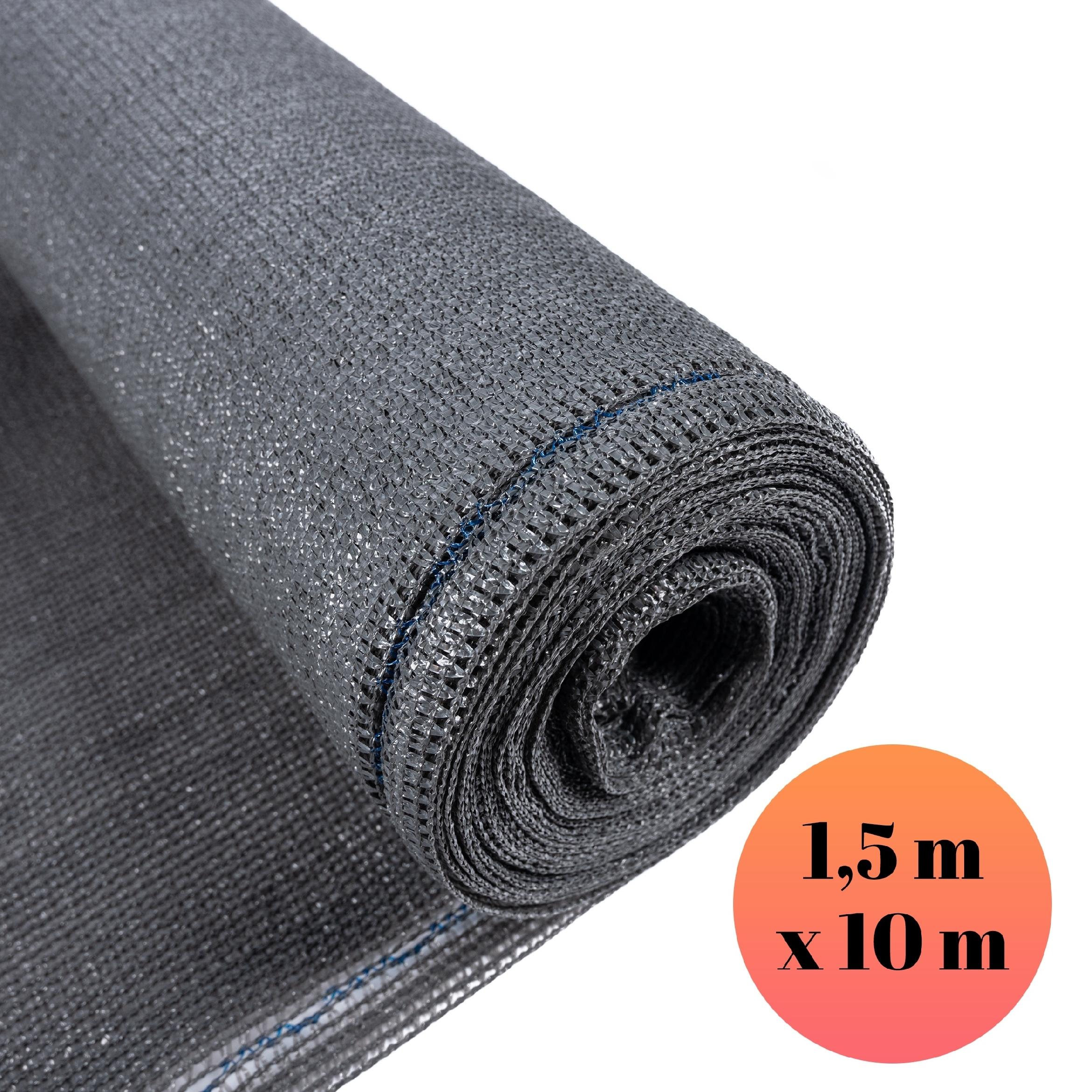 SHADING MESH MASKING 1,5 x 10m COVER FENCE MAT Balcony Fence Main material synthetic material