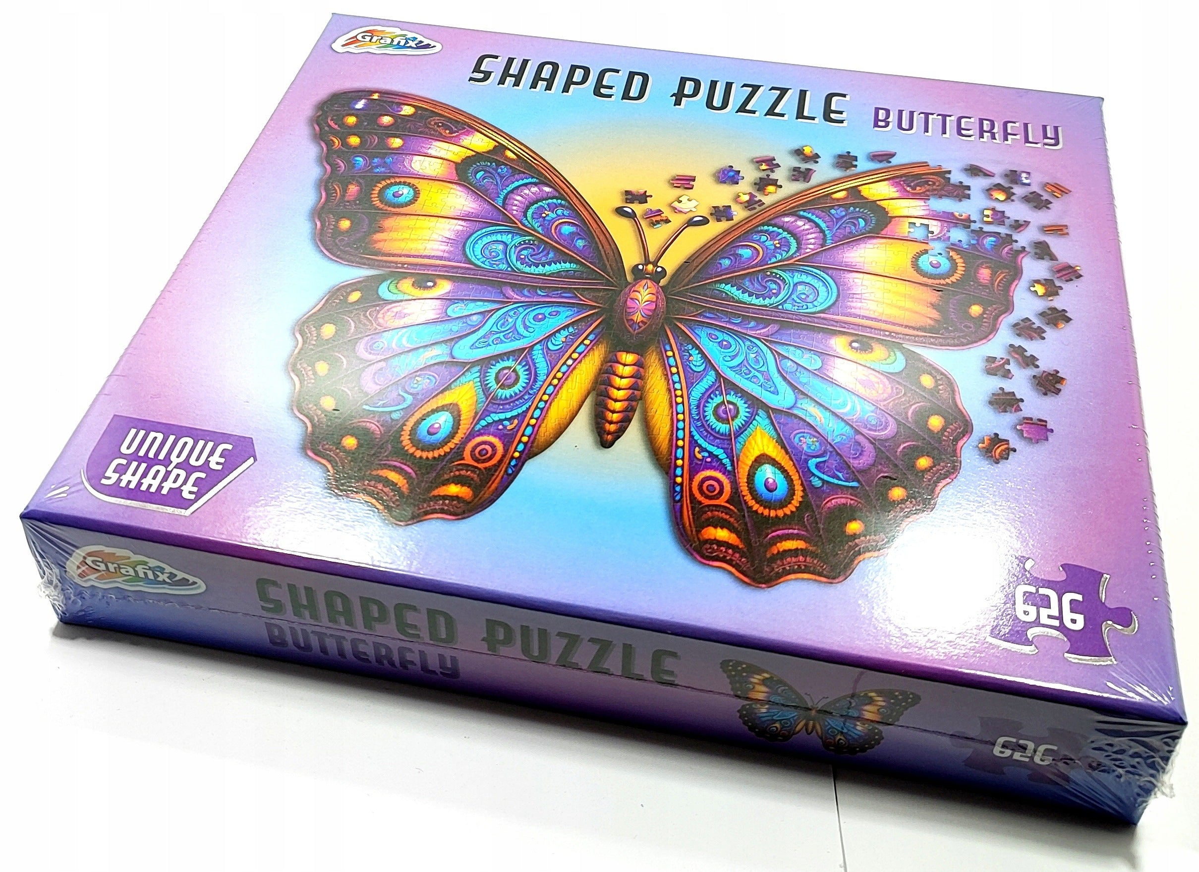 SHAPED PUZZLE - MULTI-SHAPED. 70x50. 626 EL. BUTTERFLY / BUTTERFLY