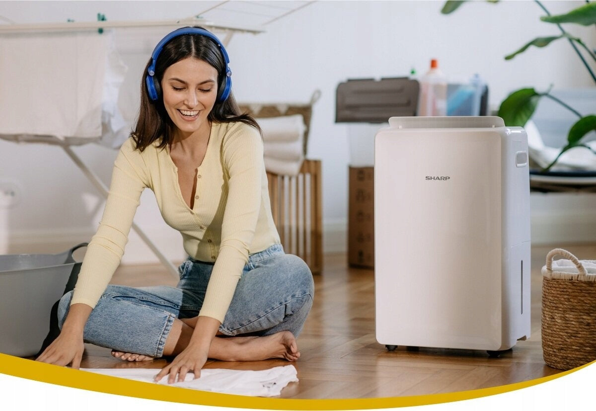 SHARP UD-P164P-W / Dehumidifier / Drying / Timer / up to 38m2 Brand Sharp