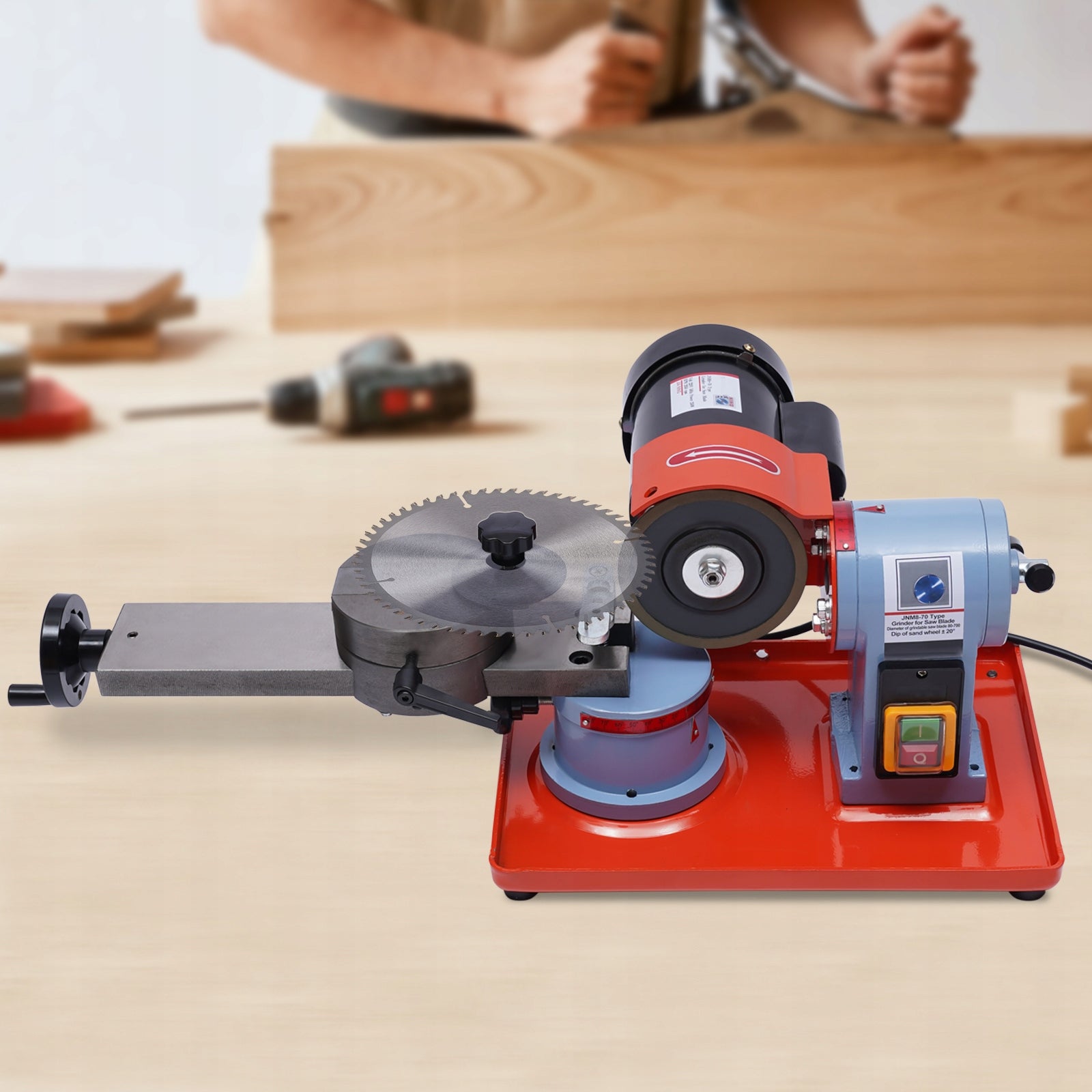 SHARPENER 250W FOR CIRCULAR SAW 2850RPM FOR BLADES 8-70CM JNM8-70 SHARPENER Manufacturer code 081257
