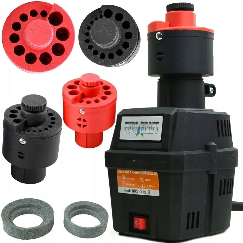 SHARPENER FOR ELECTRIC SHARPENING DRILL PROFESSIONAL EURO CRAFT