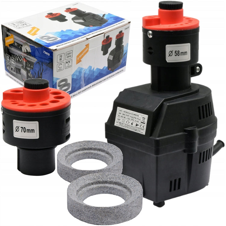 SHARPENER FOR SHARPENING DRILLS 3-16mm 70W ADAPTER +2x STONE