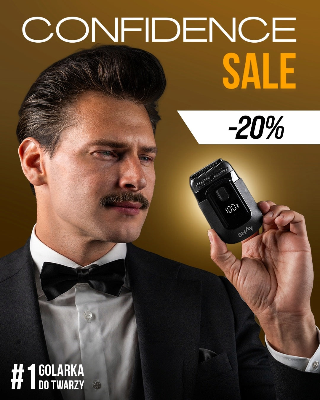 SHAV Handler Men's Electric Shaver | Beard Shaving Machine Packaging status original